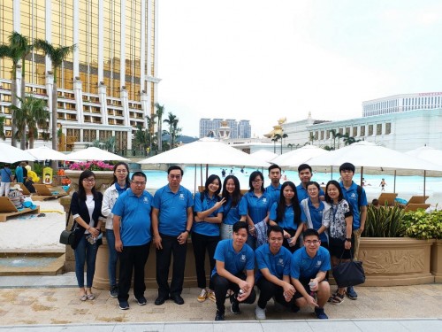 Visiting Galaxy Entertainment Group (GEG) by the Lui Che Woo College (LCWC)