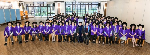 The Cheng Yu Tung College (CYTC) holds the residential college commencement ceremony of the academic...