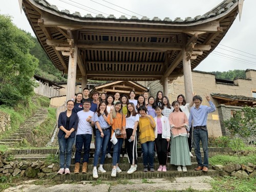 The teachers and students of the Henry Fok Pearl Jubilee College (HFPJC) of the University of Macau ...